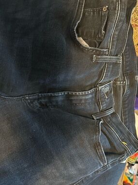 MOTHER Men's Straight Jeans in Dark Indigo